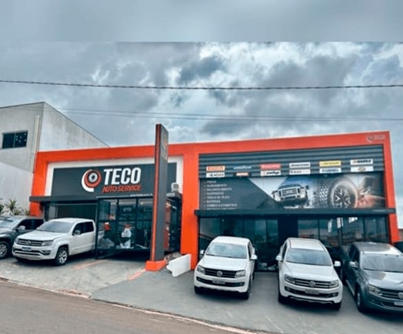 Fachada loja Teco Auto Service